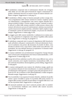 Capitolo 5 &ndash; Alcoli, eteri, polialcoli e tioli