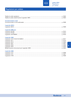 Regolazioni per caldaie (PDF, 5,54 MB)