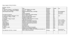 Elenco materiali CSH al 01/10/2014 KIT (libro + CD rom) Autore