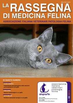 DI MEDICINA FELINA