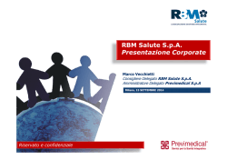 Company Profile RBM Salute