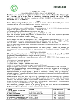 2014-02-13 gara fotovoltaco aggiudicazione provvisoria