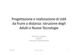 Presentazione Spreafico