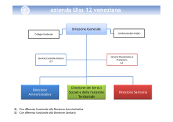 Organigramma - Azienda Ulss 12 veneziana