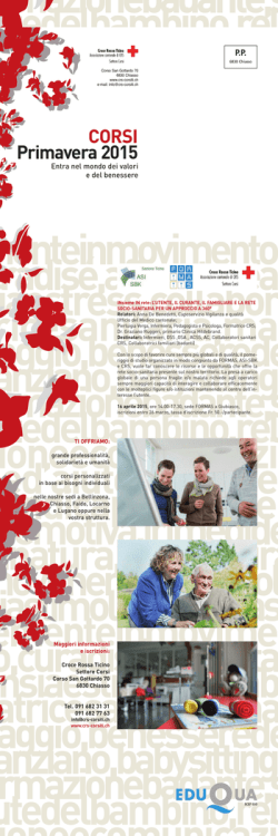 Crti-corsi primavera 2015