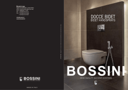 DOCCE BIDET - mia.design
