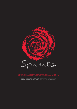 Scheda tecnica - Birrificio Belgrano