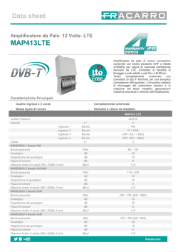 Data sheet - Fracarro