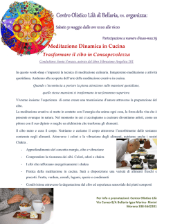 Centro Olistico Lil&agrave; di Bellaria, RN. organizza: