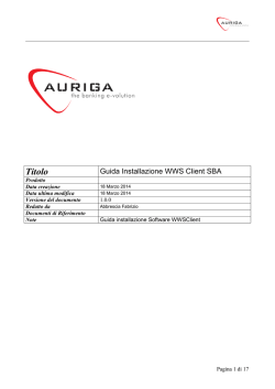Titolo - Auriga