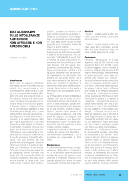 test alternativi