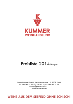 Jakob Kummer - Kummer Wein
