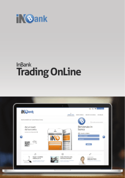 Manuale Trading online - Cassa Rurale di Pergine