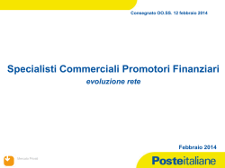 POSTE SCPF orario di lavoro e collocazione
