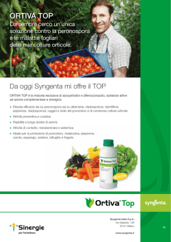 ORTIVA TOP - Syngenta