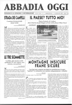 Abbadia Oggi - proloco lario orientale