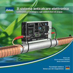 Brochure Vulcan - Italiano - Christiani Wassertechnik GmbH