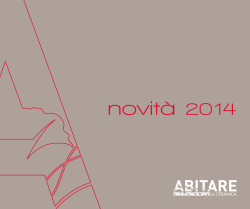 novit&agrave; 2014 - Abitare la Ceramica