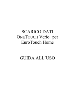 Carta intestata - LifeScan OneTouch