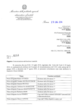 leggi tutto - UGL Corpo Forestale