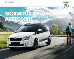 &scaron;koda roomster accessori &scaron;koda roomster accessori