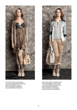 Dress ELW142011800 Col.04003 Declina Long Jacket