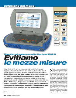 Evitiamo le mezze misure