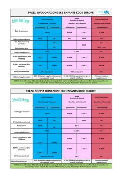 PREZZI OVODONAZIONE EKE ENFANTS KDOS EUROPE PREZZI