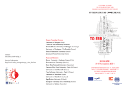 TO ERR - Universit&agrave; degli studi di Bergamo
