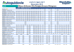 z415 Milano (S.Donato M3)-Mediglia-Dresano - Milano sud-est
