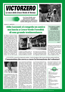 victorzero n° 27 - Croce Verde Verona