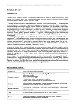 Scheda a: Chioschi - Siniscola Notizie