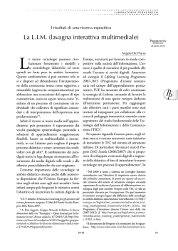 lavagna interattiva multimediale - Centro Ricerche Personaliste di
