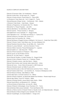 ELENCO COMPLETO DEI BM POINT: Edicola di Francesco Salis