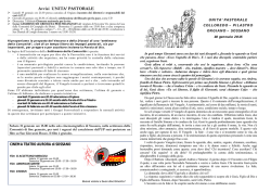 Bollettino parrocchiale 18/01/2015