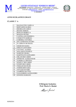 LICEO STATALE &ldquo;ENRICO MEDI&rdquo;