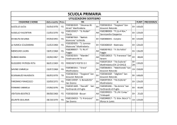 Primaria Utilizzazioni e Assegnazioni Provvisorie