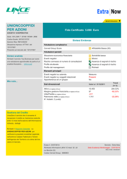 UNIONCOOPFIDI PER AZIONI