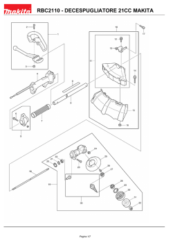 RBC2110 - DECESPUGLIATORE 21CC MAKITA