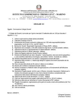 d1_collegio_docenti - Istituto Comprensivo "Primo Levi"
