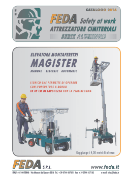 MAGISTER - Catalogo Aprichiusini e Fermachiusini FEDA