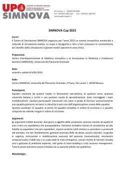 SIMNOVA Cup 2015