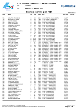 Iscritti per Societ&agrave; 22.02.15