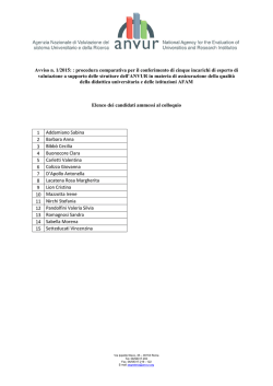 Verbale GdA A