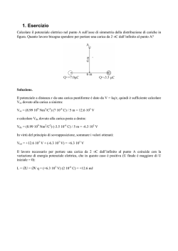 Problemi risolti di elettrostatica