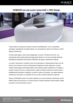 Scarica versione PDF - Hi-Macs