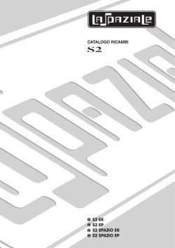 catalogo ricambi s2 ek s2 ep s2 spazio ek s2 spazio ep