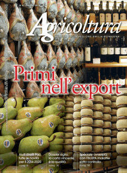 Aiuti diretti Pac - Regione Emilia