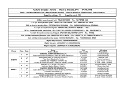 Raduno Gruppo Airone - Pieve a Nievole (PT