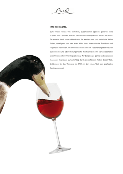 Ihre Weinkarte.